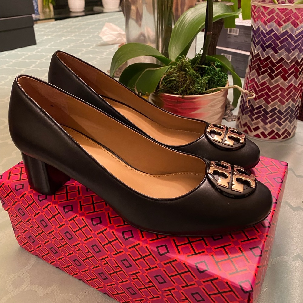 Tory Burch Janey 50mm Pump Calf Leather